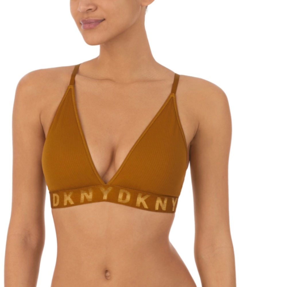 Dkny Litewear Seamless Ribbed Bralette DK4026 - Incense